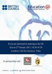 La foire des universités britanniques à la cité des sciences