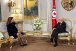 Tunisie : Essebsi reçoit Mejda Roumi au palais de Carthage