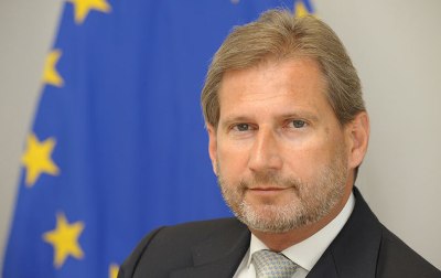 Le commissaire européen Johannes Hahn en visite en Tunisie