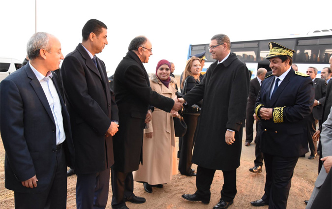 Habib Essid en visite à Kairouan