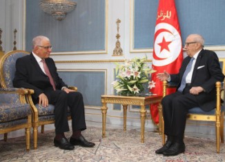 Béji Caid Essebsi reçoit Kamel Morjane
