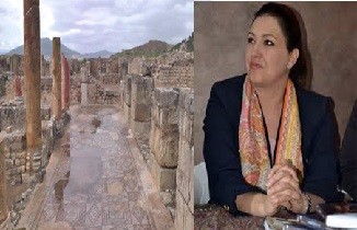 Sonia M'barek pour la création d'un centre d'arts dramatiques et la réouverture du musée de Chemtou