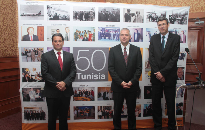 Lufthansa fête ses 50 ans en Tunisie