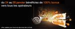 Orange offre un bonus de 100% à ses abonnés Zen et Club