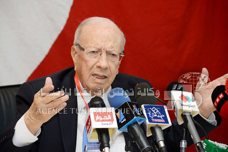 L'attachement d'Ennahdha à son candidat à la présidence du gouvernement bloque les concertations- Essebsi<br/>