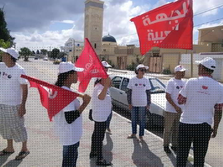 الجبهة الشعبية تفتح حملتها الانتخابية تحت شعار من أجل حياة أفضل