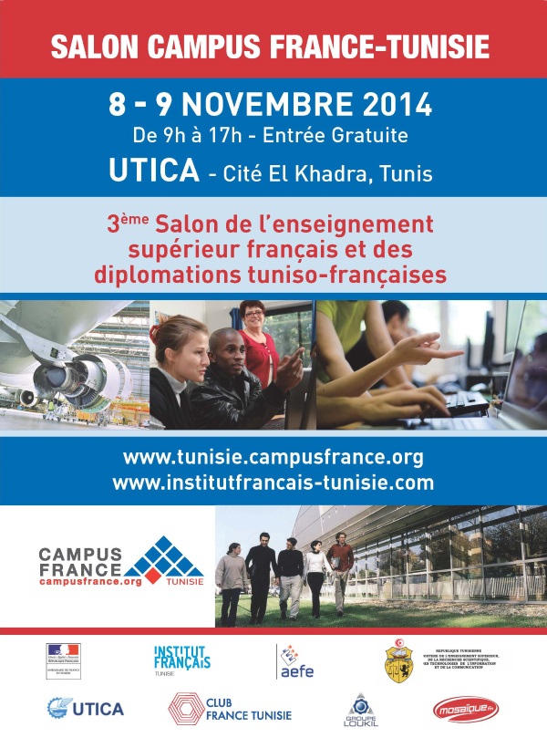 3ème Salon de l'enseignement supérieur français et des diplomations tuniso-françaises