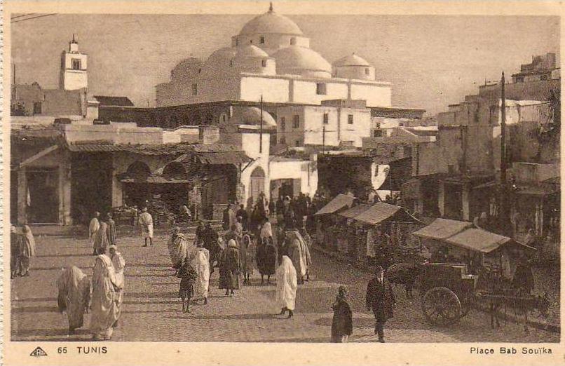 TUNISIE TUNIS Place Bab Souika
