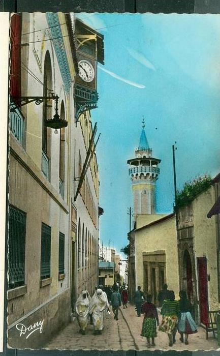 Tunis - rue de la kasbab - direction des travaux publics et mosquée Sidi Ben Arous uo21