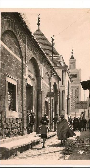 TUNIS ( Tunisie ) - Rue Sidi Ben Arous ( C.P.S.M. , Pt - Ft )