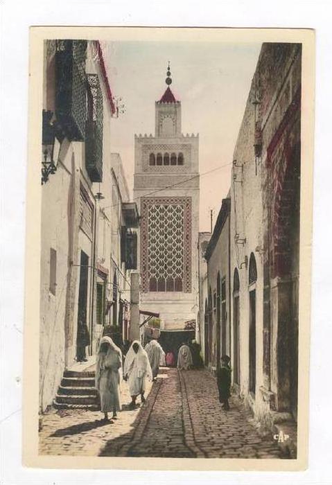 RP TUNIS - Rue Sidi Ben Arous 1910-30s