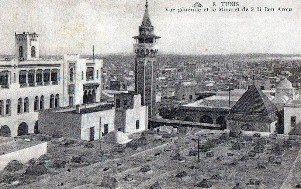 Afrique > TunisieTunis vue generale et le minaret de Sidi Ben Arous