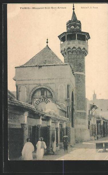 CPA Tunis, Minaret Sidi Ben Arous