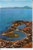 TUNISIE - cpsm CARTHAGE - vue aérienne - les ports puniques - kahia à tunis - d21 399