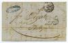 T15 CETTE BATEAU A VAPEUR / Ref N°514 Pothion Poste Maritime / 10 Sept 1852 / Dept 33 HERAULT / Pour l'Algérie / Ind 24