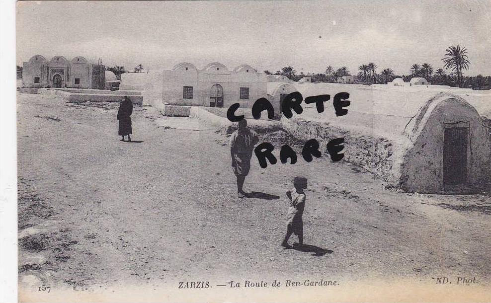 carte postale ancienne,AFRICA,AFRIQUE,Z ARZIS,prés MEDENINE,gergis,djerba,ro ute de BEN-GARDANE,rare,1914