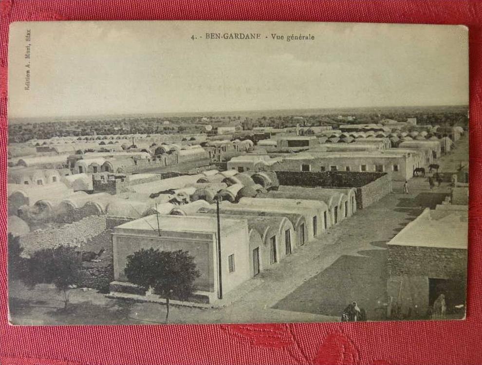 09 - CPA - BEN GARDANE -VUE GENERALE 1920