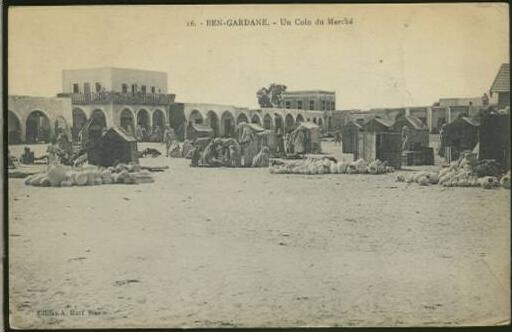 TUNISIE BEN GARDANE / Un coin du marché /