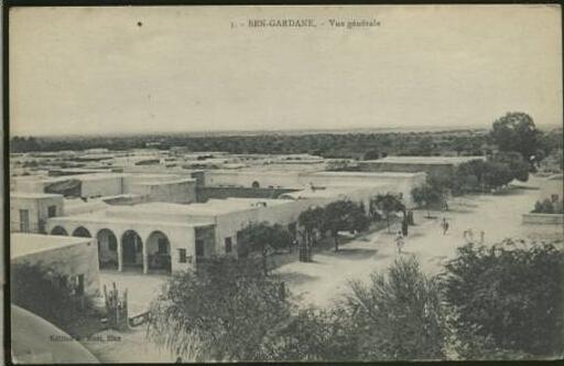 TUNISIE BEN GARDANE / Vue générale /