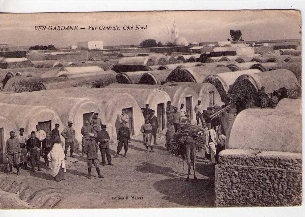 CPA-tunisie-ben-gardane-v ue generale-côté nord-1916-edit marcet