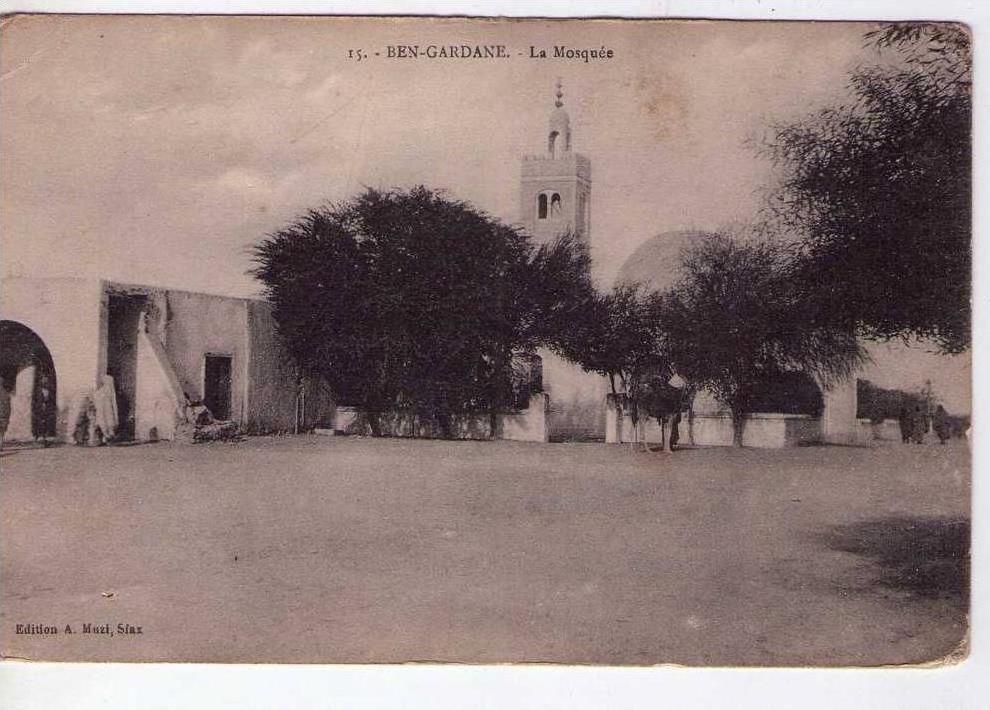 TUNISIE BEN GARDANE la mosquée-1916-edit muzi