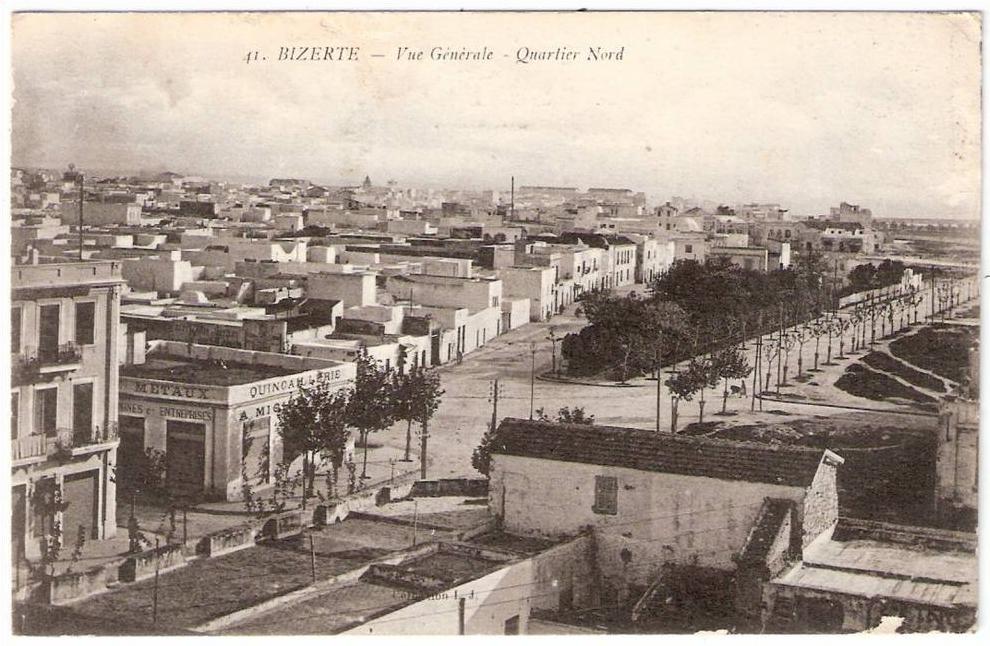 BIZERTE Vue Générale Quartier Nord Quincaillerie (L.J) Tunisie Afrique
