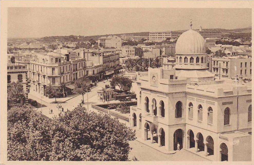 TUNISIE nord,afrique du nord,BIZERTE,BENZART,prés cap blanc,mosquée,ville luxe,rare