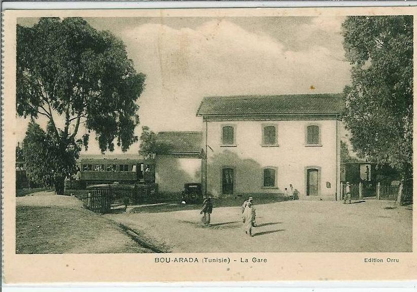TUNISIE-BOU ARADA-LA GARE