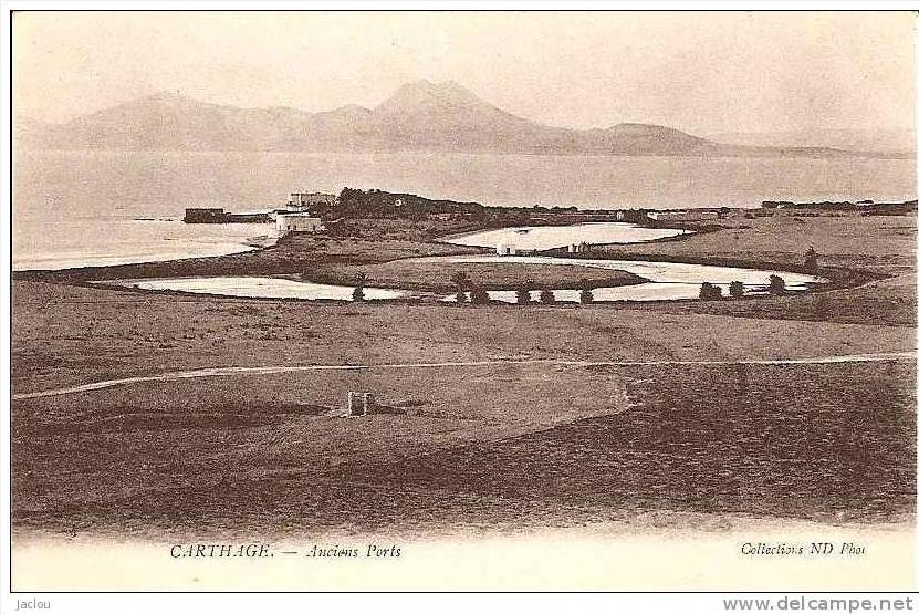 CARTHAGE ANCIENS PORTS,A VOIR !! REF 14425