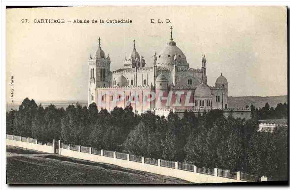 CPA Carthage Abside de la Cathedrale