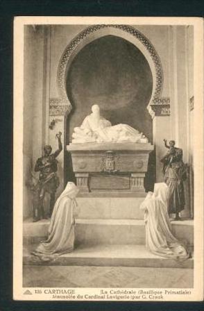 Tunisie - Carthage - La Cathédrale - Basilique Primatiale - Mausolée du Cardinal Lavigerie - Carte Vierge