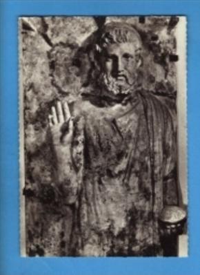 Tunisie - Carthage - Antiquité Puniques - Couvercle de Sarcophage - Carte Vierge