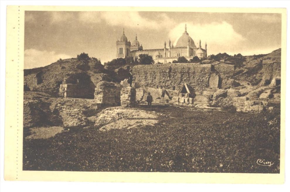 CPA TUNISIE - CARTHAGE - Les Ruines de la Colline Saint-Louis