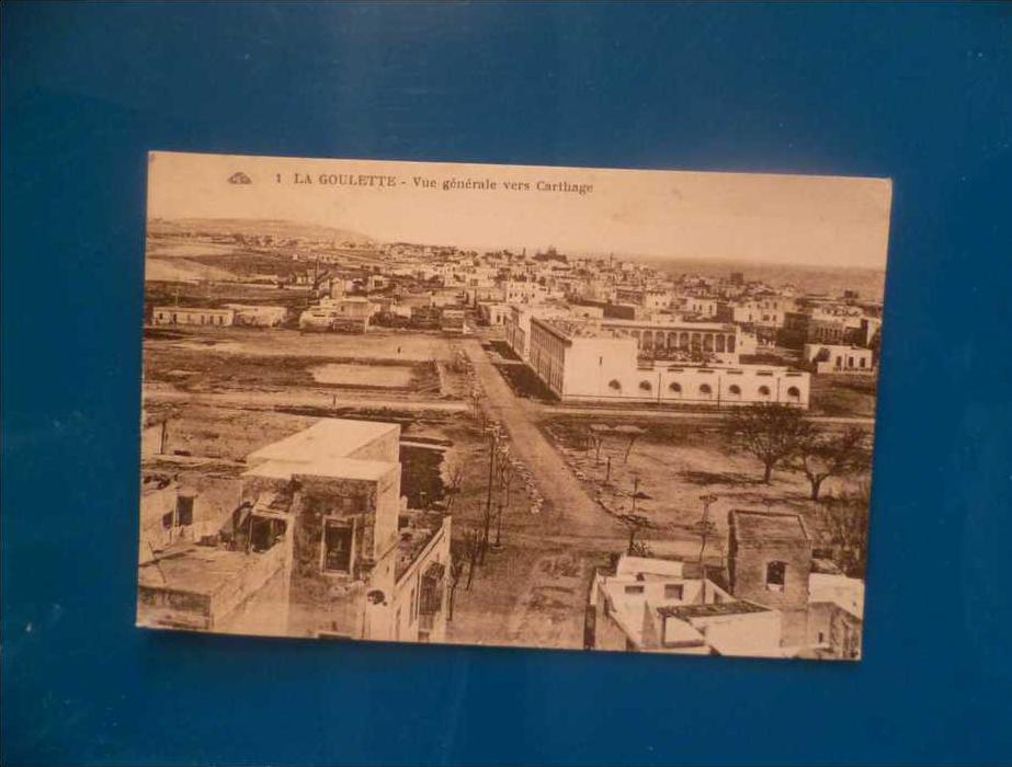 la goulette vue generale vers carthage