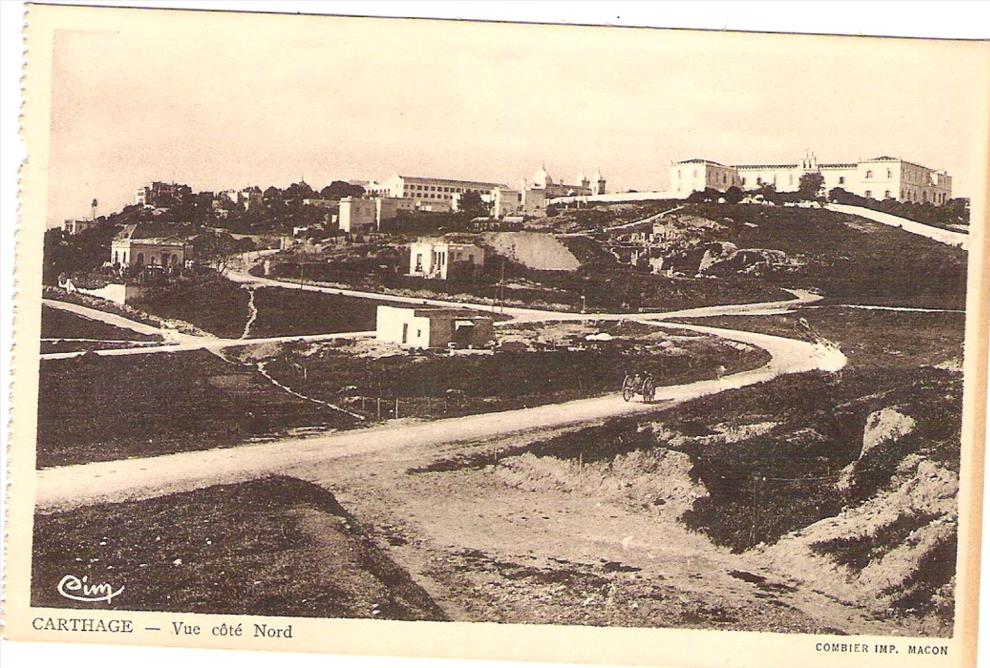 CARTHAGE VUE COTE NORD CARTAGINE ANNI 30