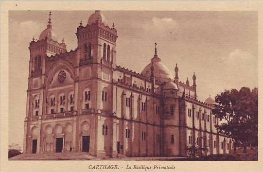 TUNISIE - CARTHAGE - la basilique primatiale - A.M. - d4 281