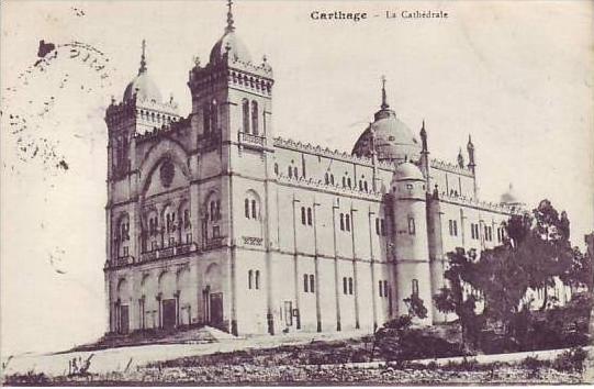 TUNISIE - CARTHAGE - la cathédrale - nr 211 E.C. - d10 42