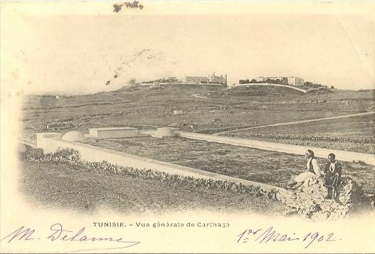 CPA TUNISIE - VUE GENERALE DE CARTHAGE