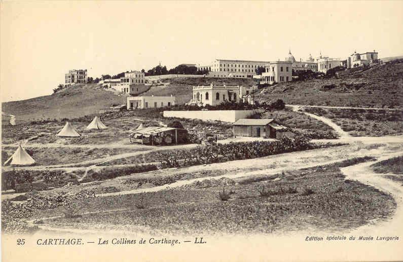 CPA - CARTHAGE - LES COLLINES