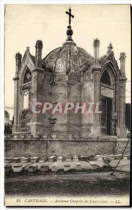 CPA Carthage Ancienne Chapelle de Saint Louis