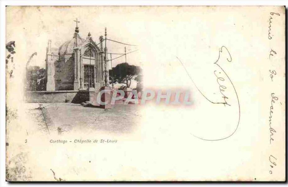 CPA Carthage Chapelle de St Louis Tunisie