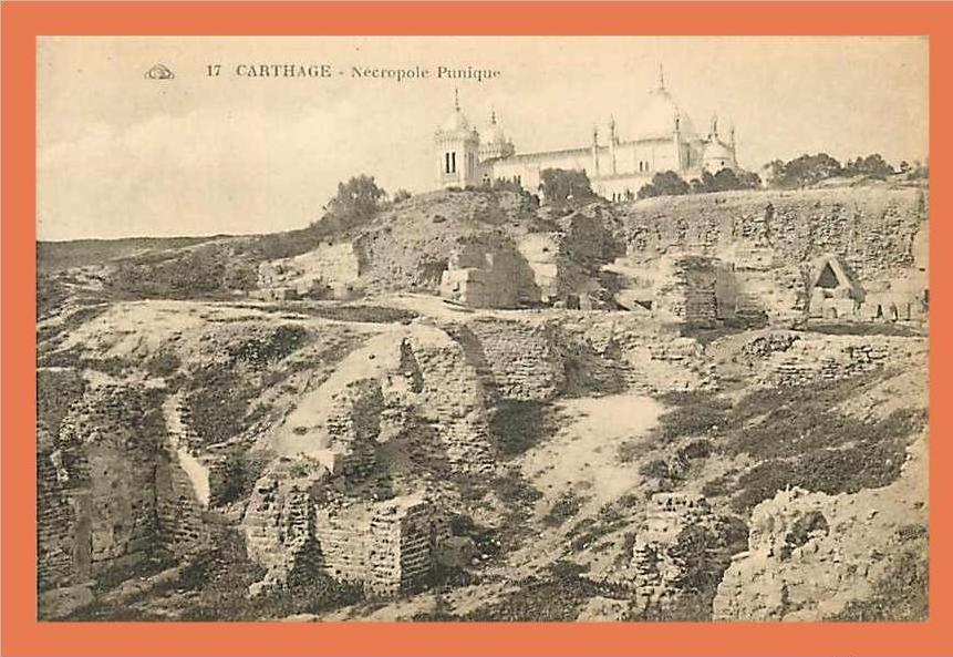 Tunisie CARTHAGE Nécropole Punique // CPA