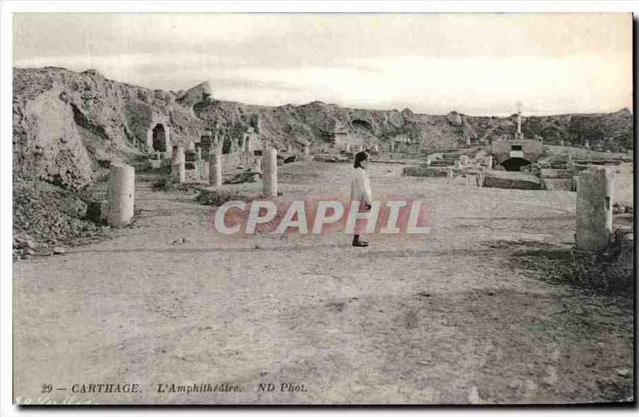CPA Tunisie Carthage L Amphithedtre