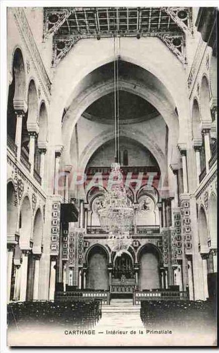 CPA Carthage Interieur de Ia Primatiale