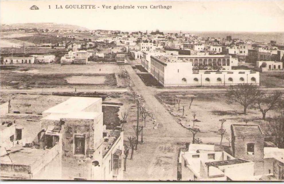 Tunisie - LA GOULETTE - Vue générale vers Carthage