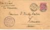 LETTRE AU TYPE GROUPE DE SAIGON PORT POUR LA SUISSE 1901 PAR SS LAOS