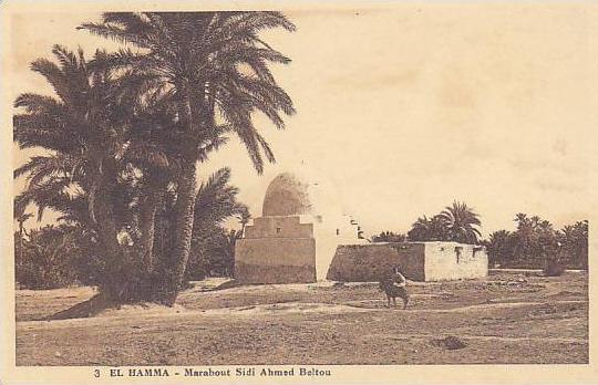 TUNISIE.EL HAMMA.MARABOUT SIDI AHMED BELTOU