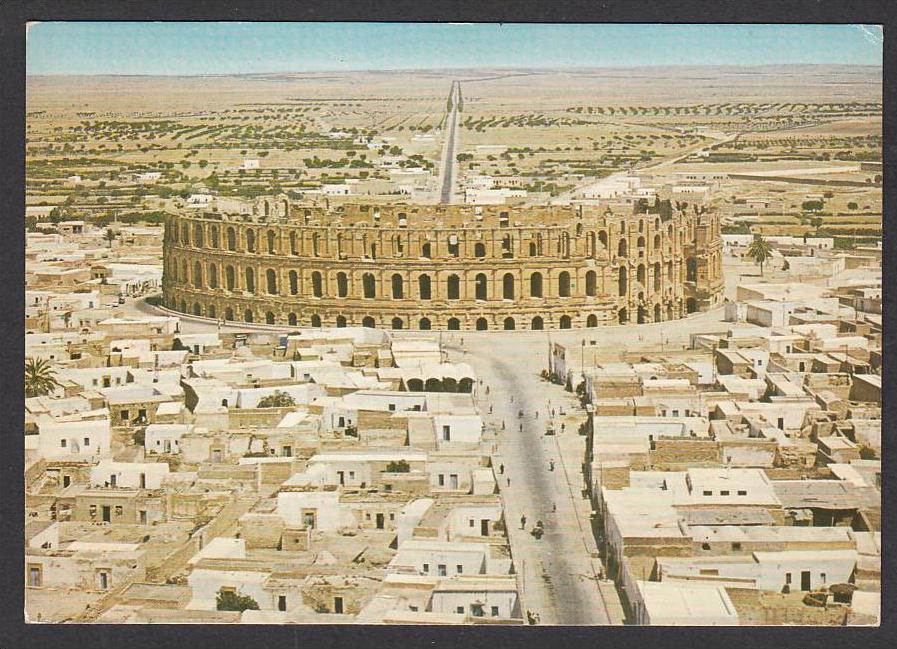 13870/ EL JEM, Le Colisée, 2 scans