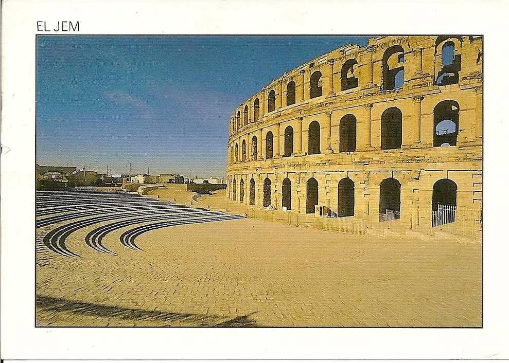 TUNISIE - EL JEM l amphitheatre IIIs