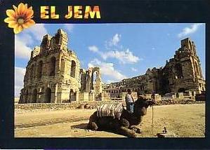 Tunisie El Jem, l'amphithéatre